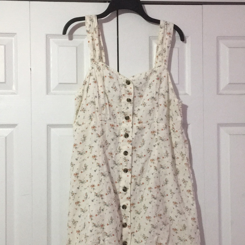 Button front mini dress - Picture 3 of 7